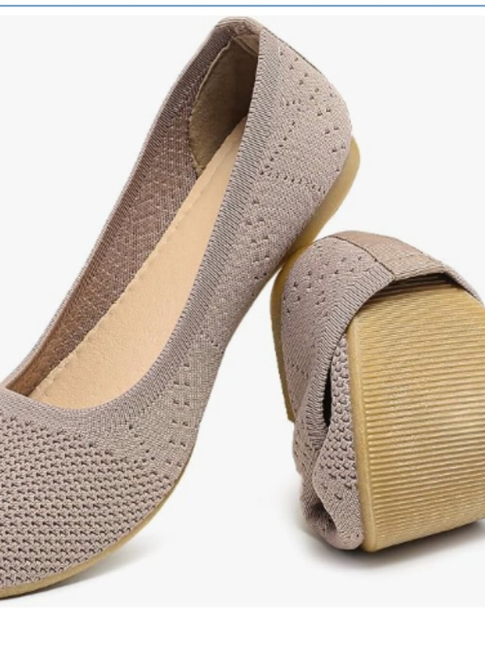 Women's Ballet Flats Shoes Slip On Walking Loafers - Size 9